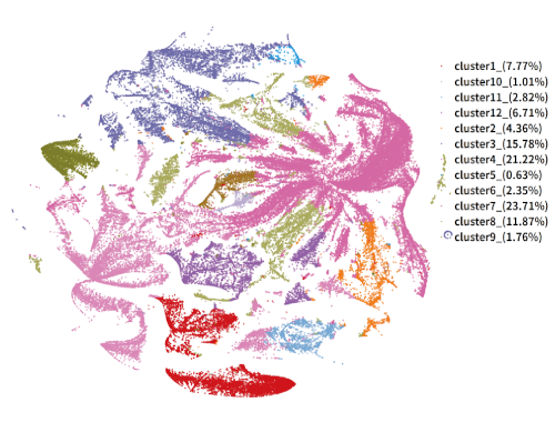 Overall clustering across all samples